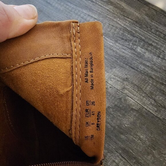 Zodiac Women's Boots Block Heel Side Zipper Brown Size 10 - Picture 8 of 12